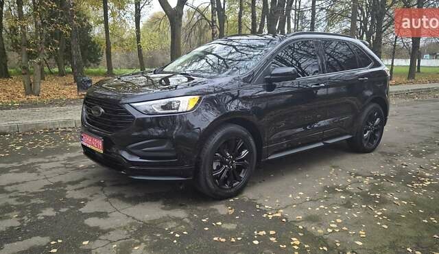 Черный Форд Эдж, объемом двигателя 2 л и пробегом 73 тыс. км за 18600 $, фото 1 на Automoto.ua