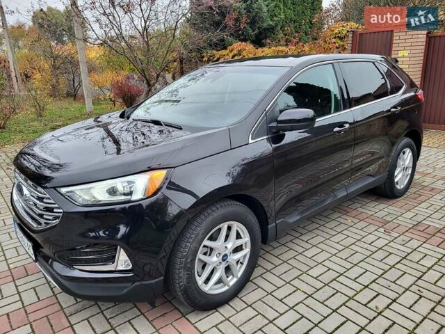 Черный Форд Эдж, объемом двигателя 2 л и пробегом 108 тыс. км за 19900 $, фото 1 на Automoto.ua