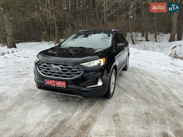 Черный Форд Эдж, объемом двигателя 2 л и пробегом 55 тыс. км за 22100 $, фото 1 на Automoto.ua