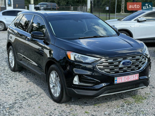 Черный Форд Эдж, объемом двигателя 2 л и пробегом 62 тыс. км за 22900 $, фото 1 на Automoto.ua