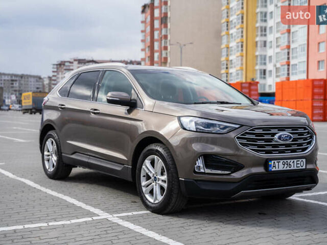 Коричневый Форд Эдж, объемом двигателя 2 л и пробегом 60 тыс. км за 21200 $, фото 1 на Automoto.ua