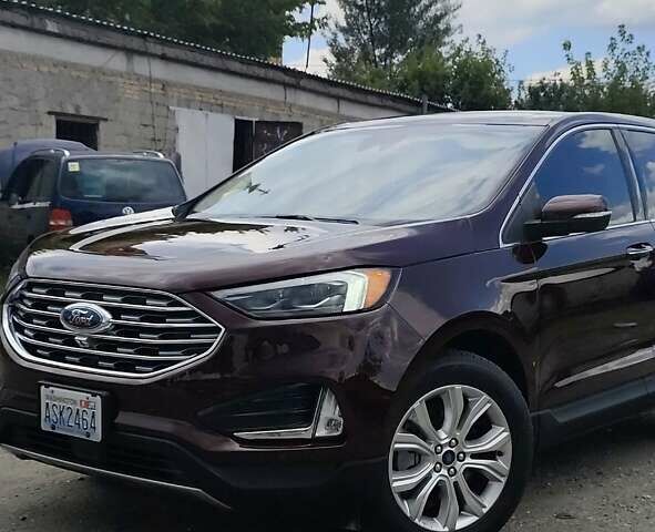 Коричневый Форд Эдж, объемом двигателя 2 л и пробегом 14 тыс. км за 26900 $, фото 1 на Automoto.ua