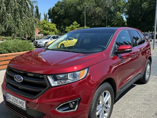 Красный Форд Эдж, объемом двигателя 3.5 л и пробегом 100 тыс. км за 15500 $, фото 1 на Automoto.ua