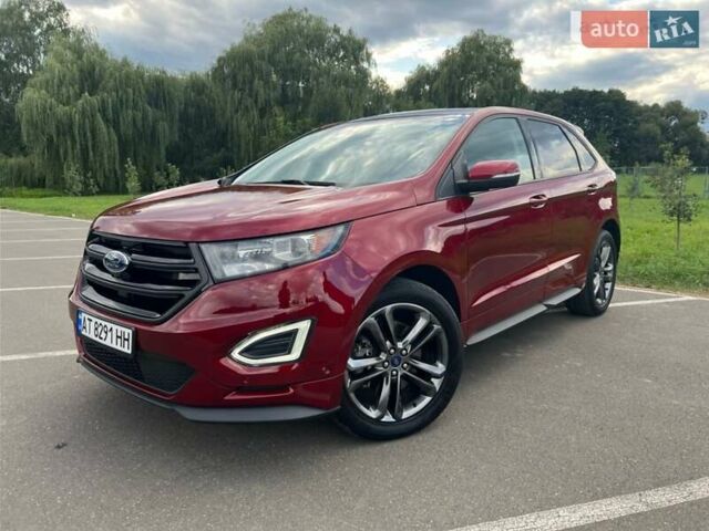 Форд Эдж 2015 в Ивано-Франковске на Automoto.ua Красный Форд Эдж, объемом двигателя 2.7 л и пробегом 107 тыс. км за 18500 $, фото 1 на Automoto.ua