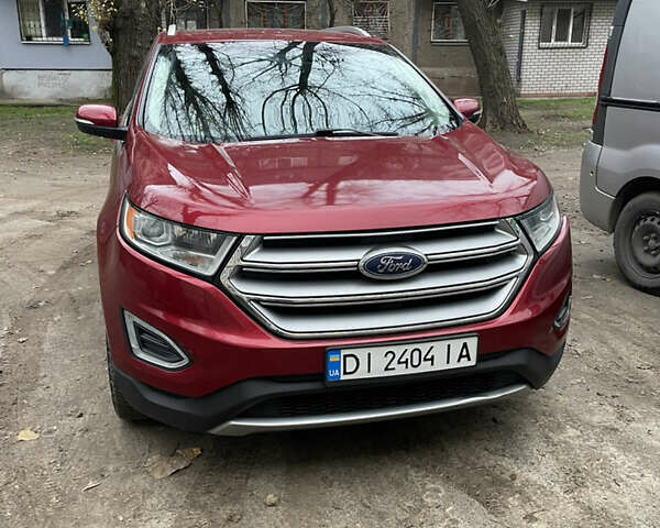 Червоний Форд Едж, об'ємом двигуна 2 л та пробігом 184 тис. км за 13000 $, фото 1 на Automoto.ua