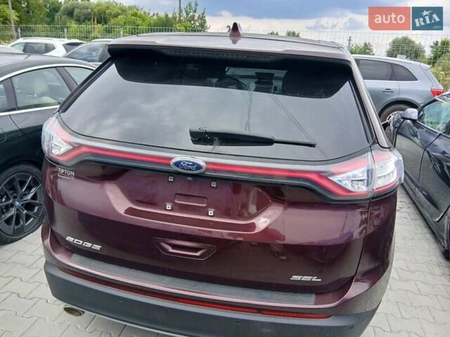 Червоний Форд Едж, об'ємом двигуна 3.5 л та пробігом 45 тис. км за 9700 $, фото 1 на Automoto.ua