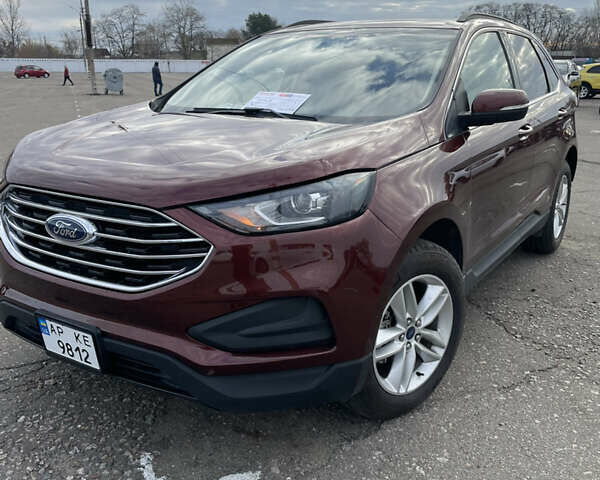 Красный Форд Эдж, объемом двигателя 3.5 л и пробегом 127 тыс. км за 17000 $, фото 1 на Automoto.ua