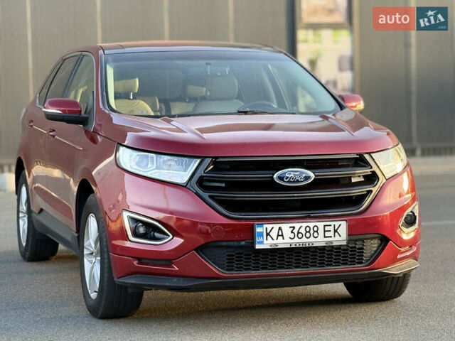 Червоний Форд Едж, об'ємом двигуна 2 л та пробігом 113 тис. км за 15500 $, фото 1 на Automoto.ua