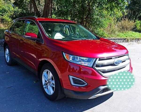 Червоний Форд Едж, об'ємом двигуна 2 л та пробігом 210 тис. км за 18000 $, фото 1 на Automoto.ua