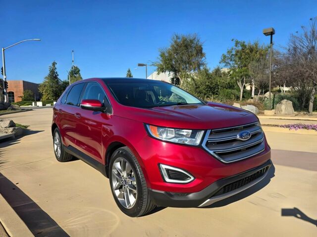 Красный Форд Эдж, объемом двигателя 2 л и пробегом 76 тыс. км за 11000 $, фото 1 на Automoto.ua