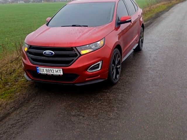 Червоний Форд Едж, об'ємом двигуна 2.7 л та пробігом 202 тис. км за 15400 $, фото 1 на Automoto.ua