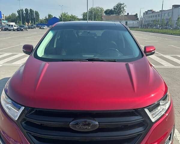 Червоний Форд Едж, об'ємом двигуна 3.5 л та пробігом 112 тис. км за 15900 $, фото 1 на Automoto.ua