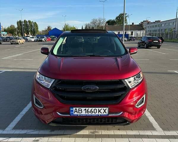 Червоний Форд Едж, об'ємом двигуна 3.5 л та пробігом 111 тис. км за 16600 $, фото 1 на Automoto.ua