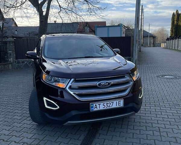 Червоний Форд Едж, об'ємом двигуна 2 л та пробігом 165 тис. км за 15500 $, фото 1 на Automoto.ua
