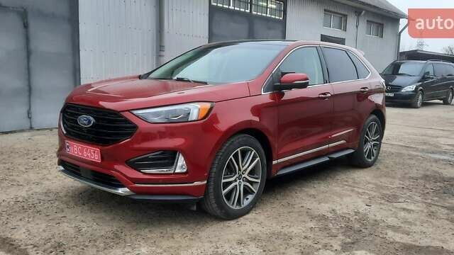 Червоний Форд Едж, об'ємом двигуна 2 л та пробігом 168 тис. км за 16300 $, фото 1 на Automoto.ua