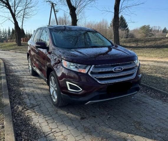 Червоний Форд Едж, об'ємом двигуна 2 л та пробігом 68 тис. км за 9700 $, фото 1 на Automoto.ua