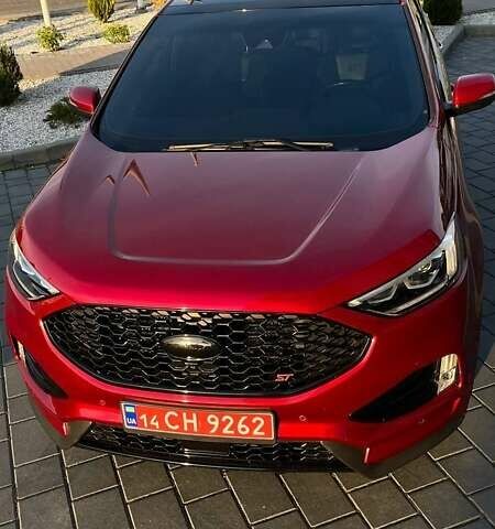 Красный Форд Эдж, объемом двигателя 2.7 л и пробегом 64 тыс. км за 23400 $, фото 1 на Automoto.ua