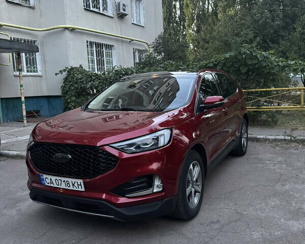 Червоний Форд Едж, об'ємом двигуна 2 л та пробігом 70 тис. км за 19500 $, фото 1 на Automoto.ua