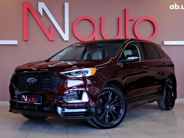 Червоний Форд Едж, об'ємом двигуна 2 л та пробігом 112 тис. км за 17900 $, фото 1 на Automoto.ua