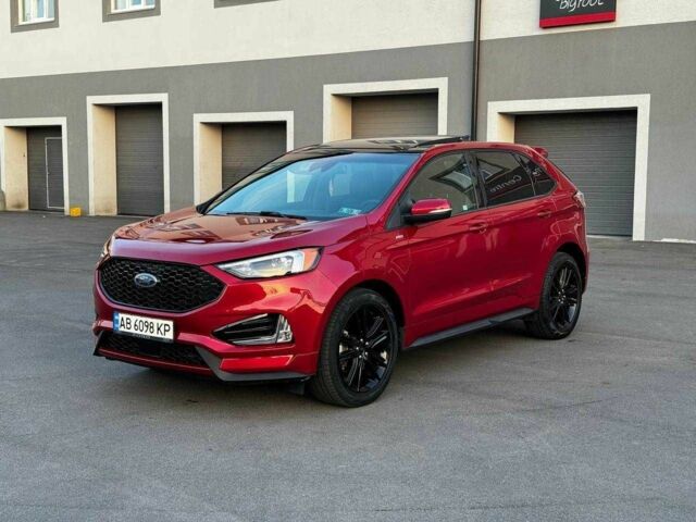 Красный Форд Эдж, объемом двигателя 2 л и пробегом 67 тыс. км за 10350 $, фото 1 на Automoto.ua