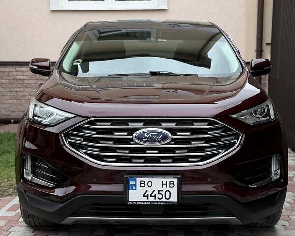 Червоний Форд Едж, об'ємом двигуна 2 л та пробігом 107 тис. км за 23500 $, фото 1 на Automoto.ua