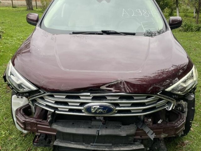 Красный Форд Эдж, объемом двигателя 2 л и пробегом 83 тыс. км за 11500 $, фото 1 на Automoto.ua