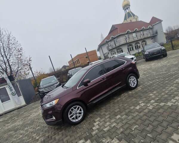 Червоний Форд Едж, об'ємом двигуна 2 л та пробігом 141 тис. км за 19300 $, фото 1 на Automoto.ua