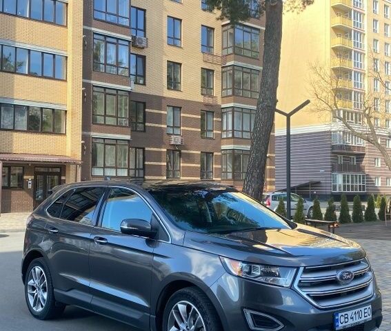 Серый Форд Эдж, объемом двигателя 3.5 л и пробегом 89 тыс. км за 21000 $, фото 1 на Automoto.ua