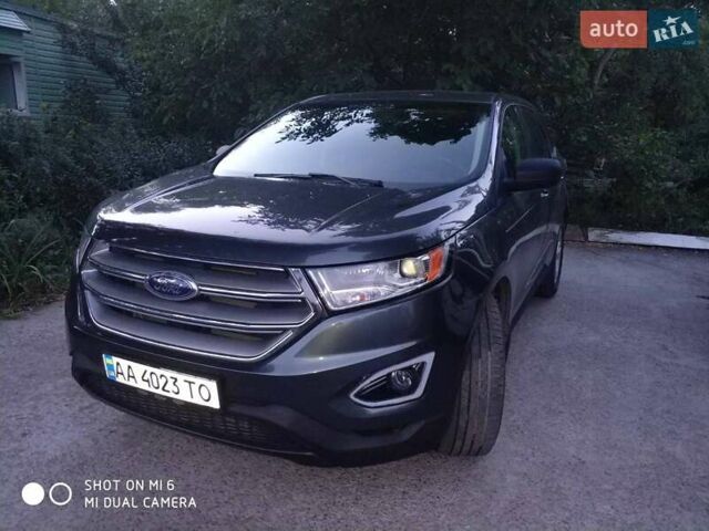 Серый Форд Эдж, объемом двигателя 2 л и пробегом 87 тыс. км за 15900 $, фото 1 на Automoto.ua