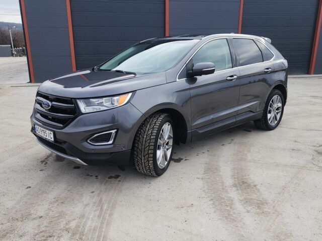 Серый Форд Эдж, объемом двигателя 3.5 л и пробегом 221 тыс. км за 16500 $, фото 1 на Automoto.ua