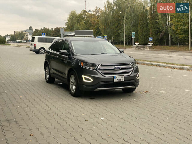 Серый Форд Эдж, объемом двигателя 2 л и пробегом 173 тыс. км за 11600 $, фото 1 на Automoto.ua
