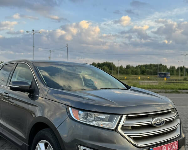 Серый Форд Эдж, объемом двигателя 2 л и пробегом 113 тыс. км за 13600 $, фото 1 на Automoto.ua