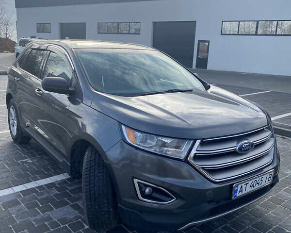 Сірий Форд Едж, об'ємом двигуна 2 л та пробігом 161 тис. км за 12600 $, фото 1 на Automoto.ua