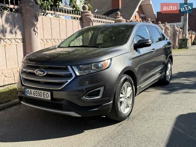 Серый Форд Эдж, объемом двигателя 2 л и пробегом 208 тыс. км за 14200 $, фото 1 на Automoto.ua