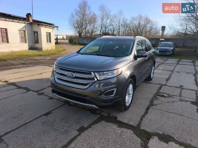 Серый Форд Эдж, объемом двигателя 2 л и пробегом 99 тыс. км за 14000 $, фото 1 на Automoto.ua