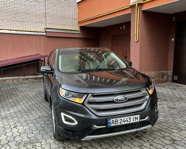 Серый Форд Эдж, объемом двигателя 3.5 л и пробегом 115 тыс. км за 17300 $, фото 1 на Automoto.ua