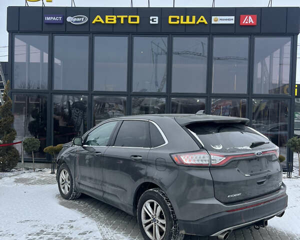 Серый Форд Эдж, объемом двигателя 2 л и пробегом 154 тыс. км за 12900 $, фото 1 на Automoto.ua