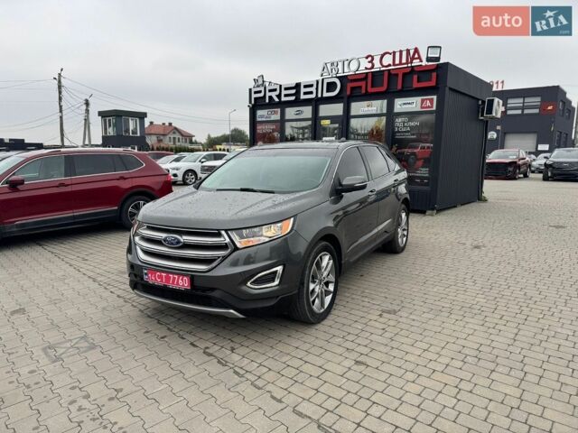 Сірий Форд Едж, об'ємом двигуна 2 л та пробігом 170 тис. км за 14500 $, фото 1 на Automoto.ua