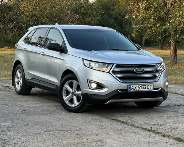 Серый Форд Эдж, объемом двигателя 2 л и пробегом 98 тыс. км за 13500 $, фото 1 на Automoto.ua