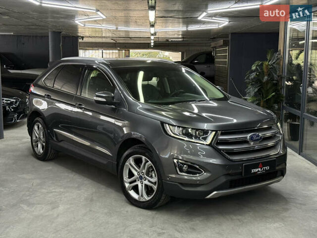 Серый Форд Эдж, объемом двигателя 2 л и пробегом 98 тыс. км за 20900 $, фото 1 на Automoto.ua