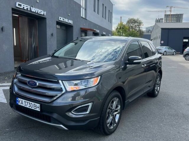 Серый Форд Эдж, объемом двигателя 3.5 л и пробегом 195 тыс. км за 14600 $, фото 1 на Automoto.ua