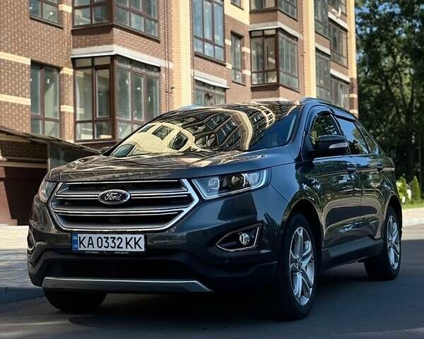 Сірий Форд Едж, об'ємом двигуна 2 л та пробігом 148 тис. км за 21100 $, фото 1 на Automoto.ua