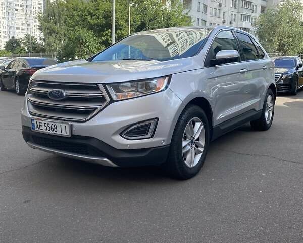 Серый Форд Эдж, объемом двигателя 2 л и пробегом 109 тыс. км за 15999 $, фото 1 на Automoto.ua