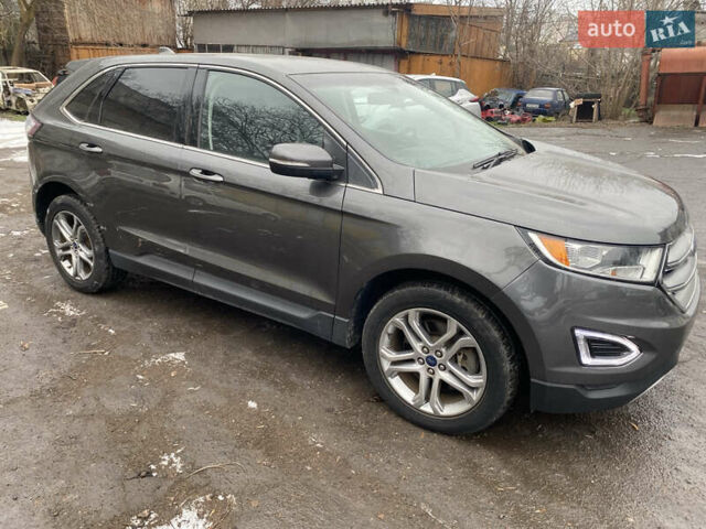 Серый Форд Эдж, объемом двигателя 3.5 л и пробегом 148 тыс. км за 16800 $, фото 1 на Automoto.ua