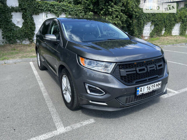 Серый Форд Эдж, объемом двигателя 2 л и пробегом 160 тыс. км за 19400 $, фото 1 на Automoto.ua