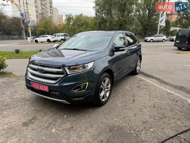 Серый Форд Эдж, объемом двигателя 2 л и пробегом 183 тыс. км за 15700 $, фото 1 на Automoto.ua