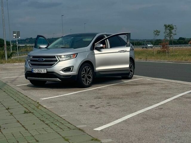 Сірий Форд Едж, об'ємом двигуна 2 л та пробігом 181 тис. км за 13300 $, фото 1 на Automoto.ua