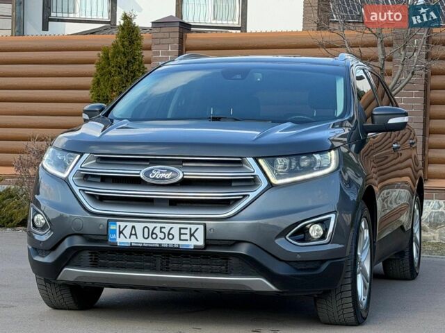 Сірий Форд Едж, об'ємом двигуна 2 л та пробігом 245 тис. км за 15700 $, фото 1 на Automoto.ua