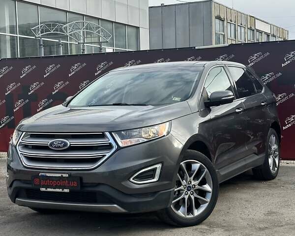 Сірий Форд Едж, об'ємом двигуна 2 л та пробігом 148 тис. км за 15500 $, фото 1 на Automoto.ua