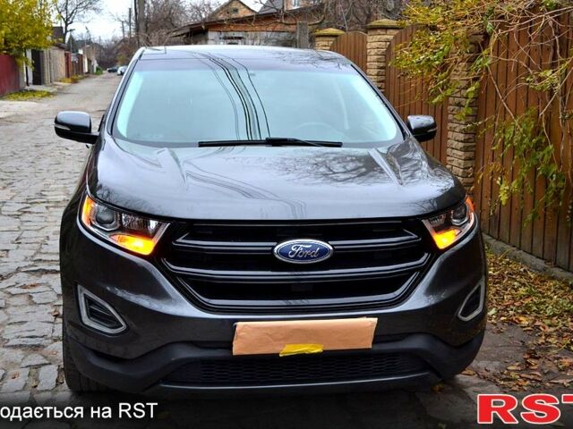 Сірий Форд Едж, об'ємом двигуна 2 л та пробігом 88 тис. км за 18500 $, фото 1 на Automoto.ua